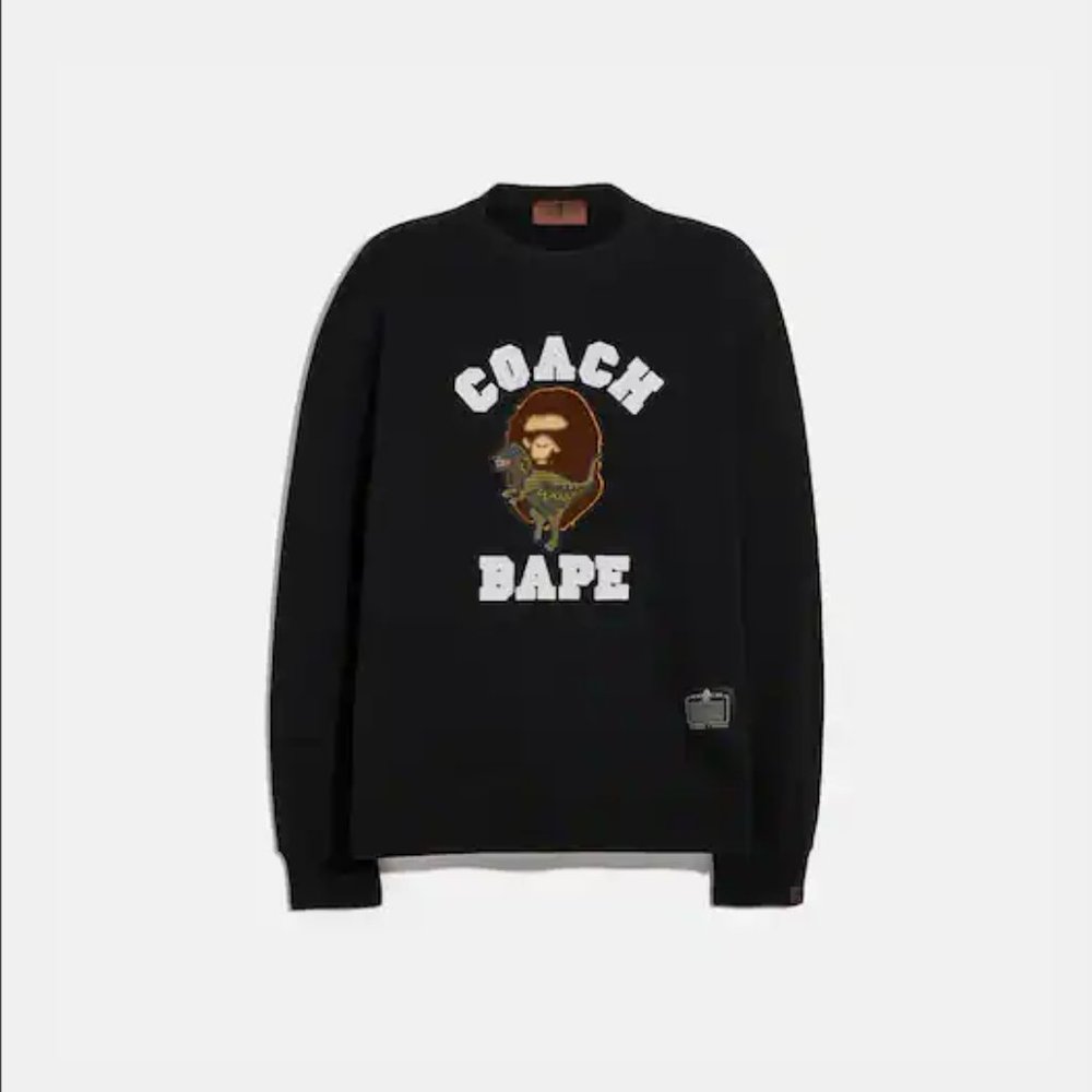 BAPE x Coach Rexy Crewneck (M)